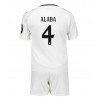 Real Madrid David Alaba #4 Hjemmedraktsett Barn 2024-25 Kortermet (+ korte bukser)